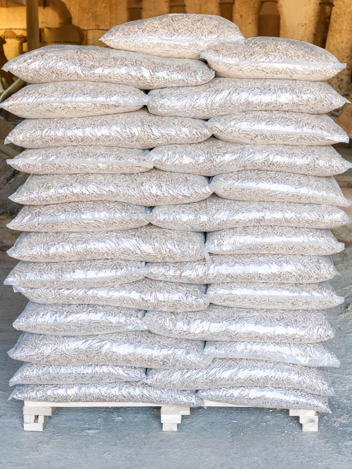 Fir and oak pellets Fir and oak pellets